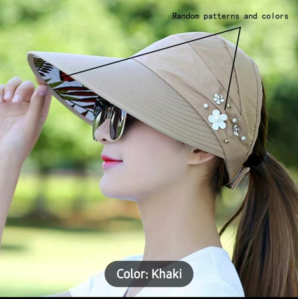 Wide Brim Visor NWT - Picture 2 of 3
